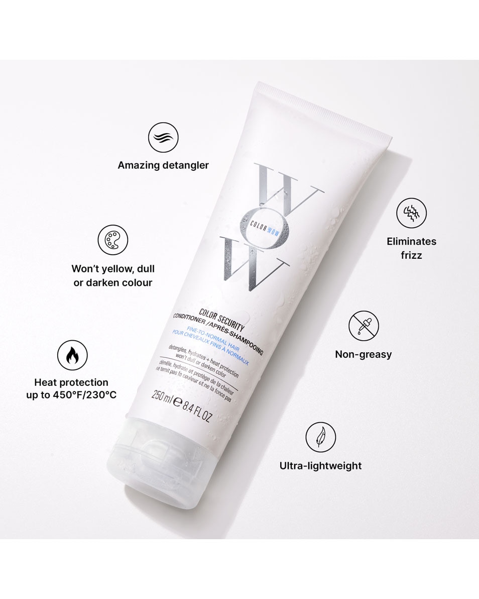 COLOR WOW Color Security Conditioner - Voor Fijn Tot Normaal Gekleurd Haar 250 ML 2