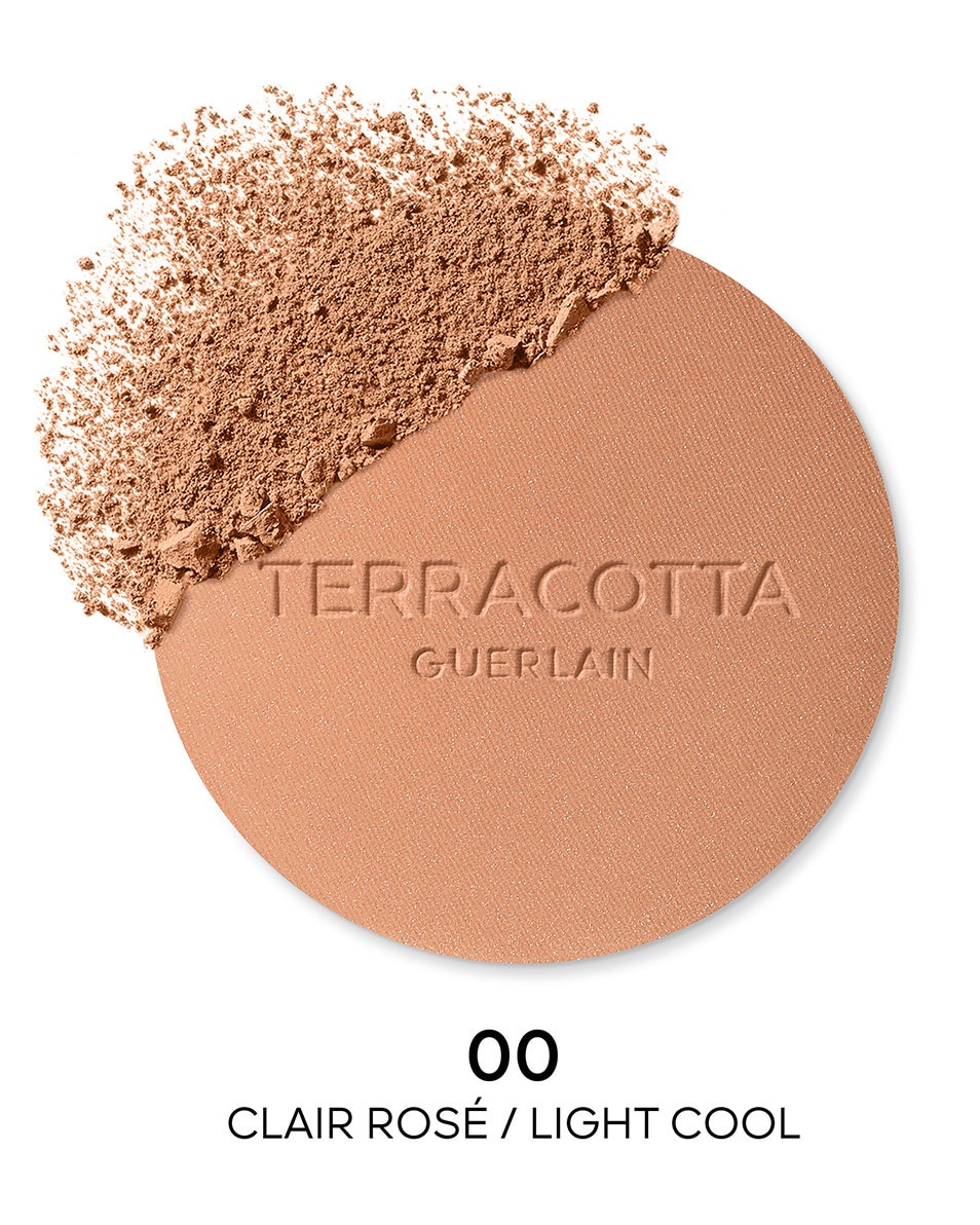 GUERLAIN TERRACOTTA BRONZING POWDER - 96% NATURALLY-DERIVED INGREDIENTS 00 CLAIR ROSÉ 2