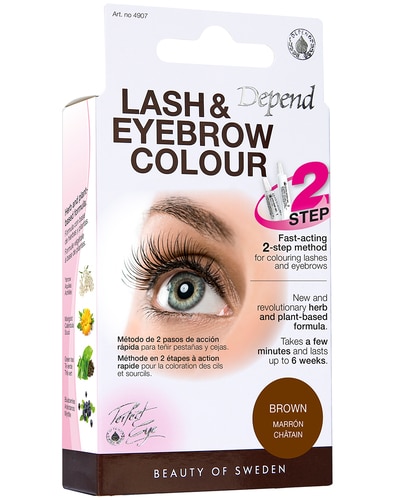 DEPEND EYE LASH & EYEBROW COLOUR Â WIMPER- WENKBRAUWVERF Brown