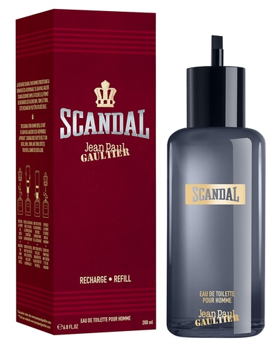 JEAN PAUL GAULTIER SCANDAL POUR HOMME EAU DE TOILETTE REFILL 200 ML