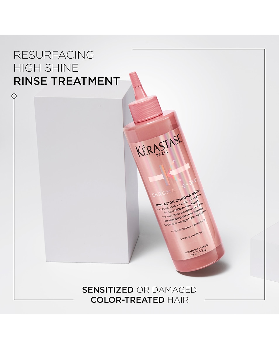 KÉRASTASE CHROMA ABSOLU SOIN ACIDE CHROMA GLOSS OPPERVLAKTE VERNIEUWENDE UITSPOELBARE GLANSBEHANDELING 210 ML 2