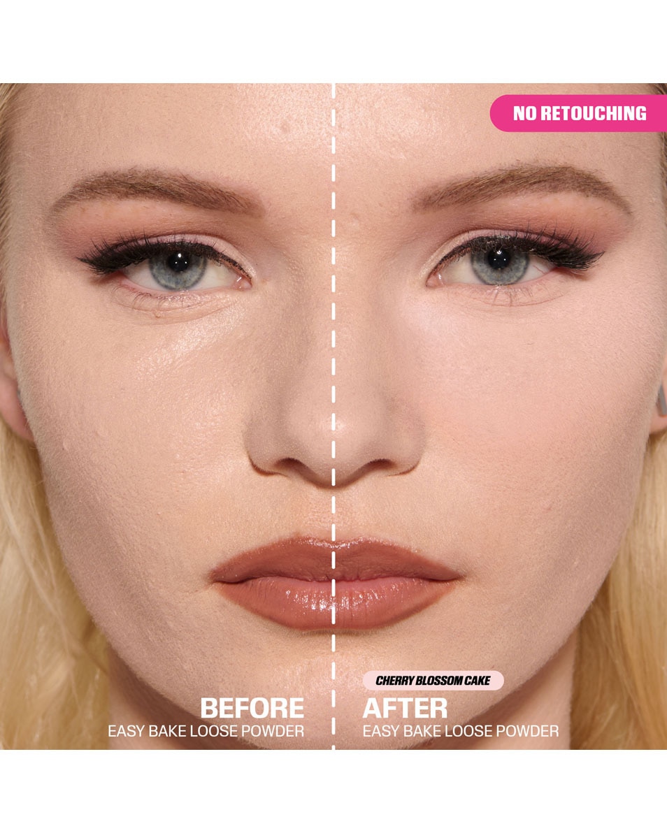 HUDA BEAUTY EASY BAKE LOOSE BAKING & SETTING POWDER CHERRY BLOSSOM CAKE 2