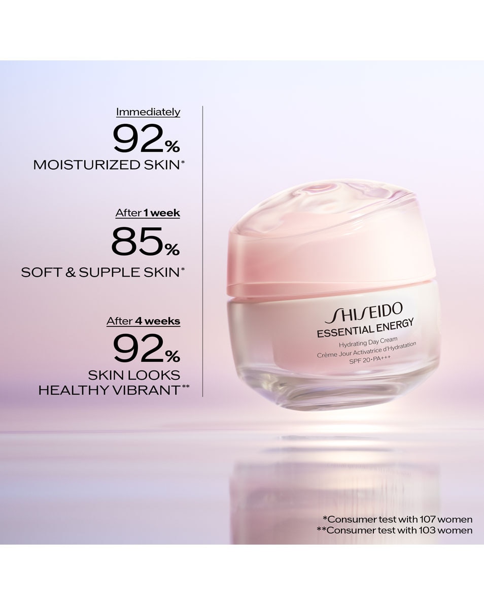 SHISEIDO ESSENTIAL ENERGY HYDRATING CREAM SPF 20 50 ML 2