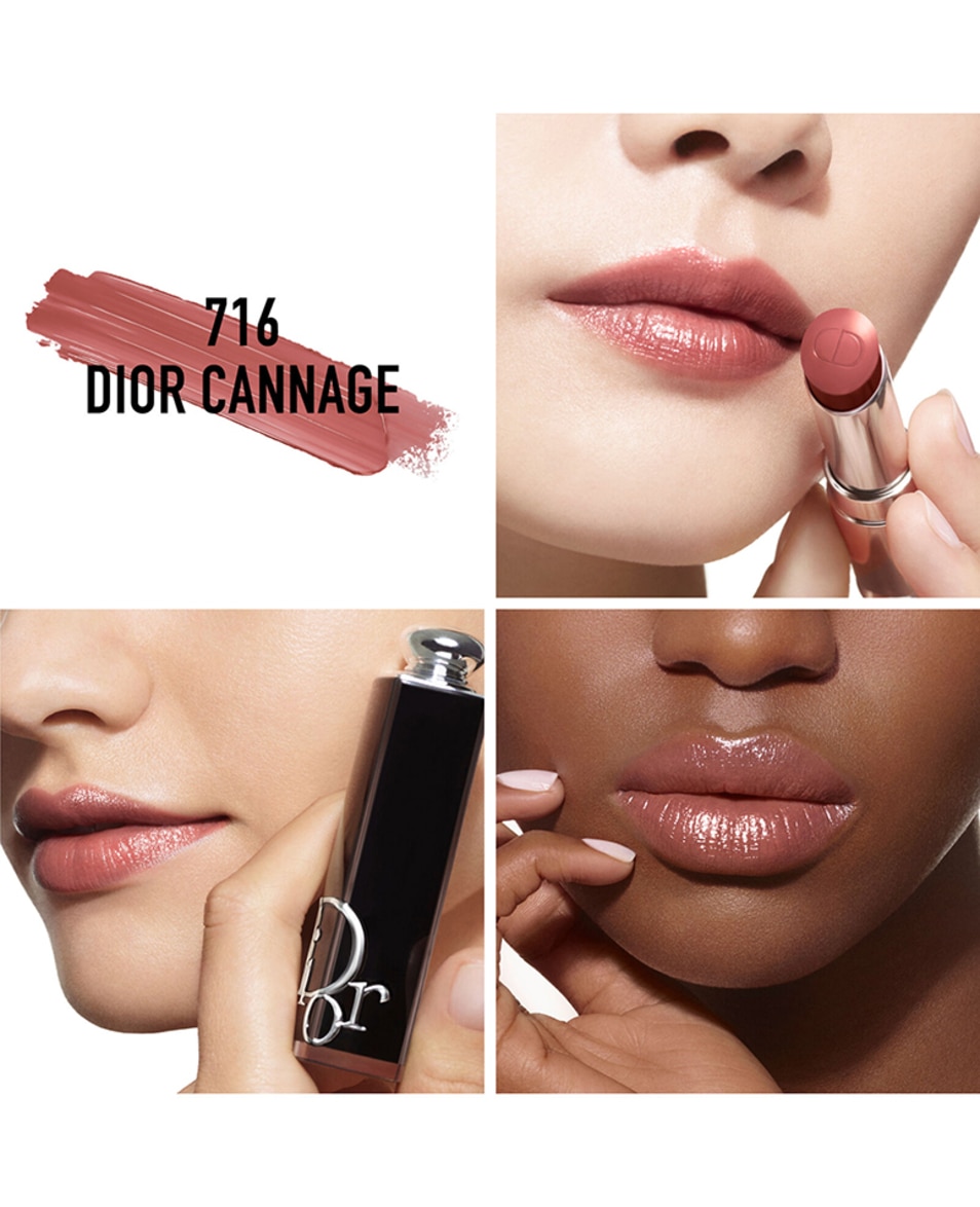 DIOR DIOR ADDICT HYDRATERENDE GLANZENDE LIPSTICK 716 Dior Cannage 2