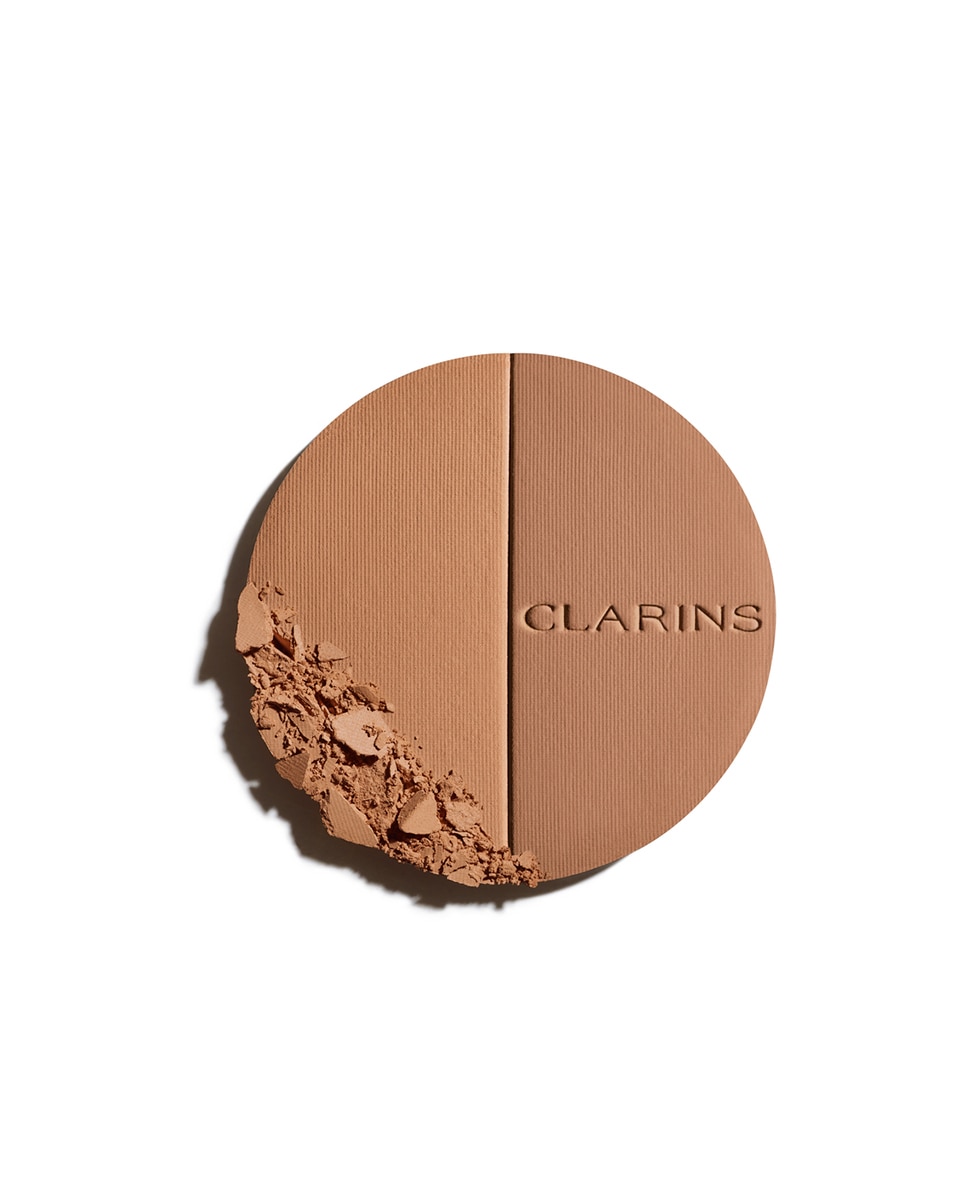 CLARINS MAKE UP BRONZING POWDER EVER BRONZE COMPACT POWDER 03-DARK 2