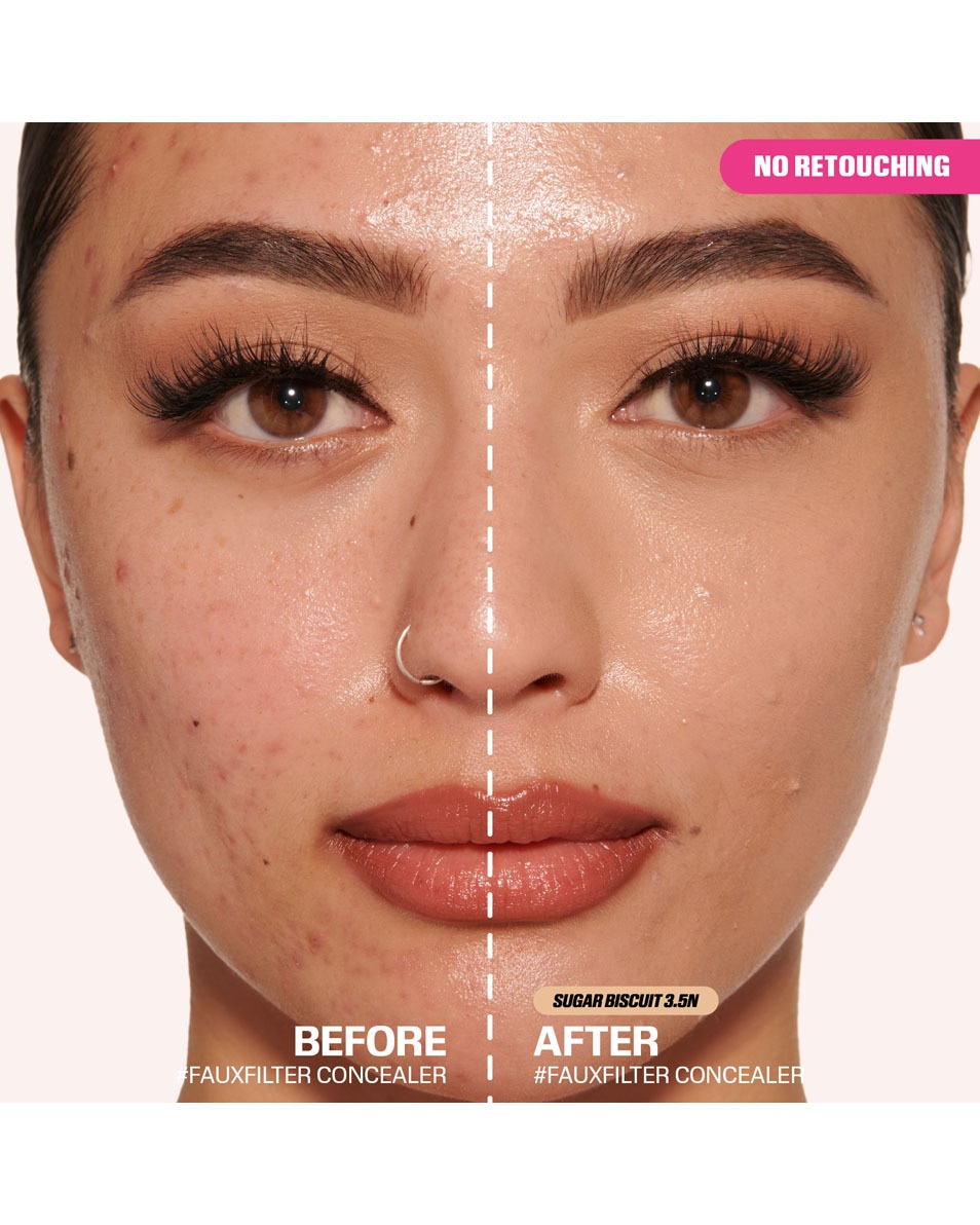 HUDA BEAUTY #FAUXFILTER LUMINOUS MATTE LIQUID CONCEALER 3.5N Sugar Biscuit