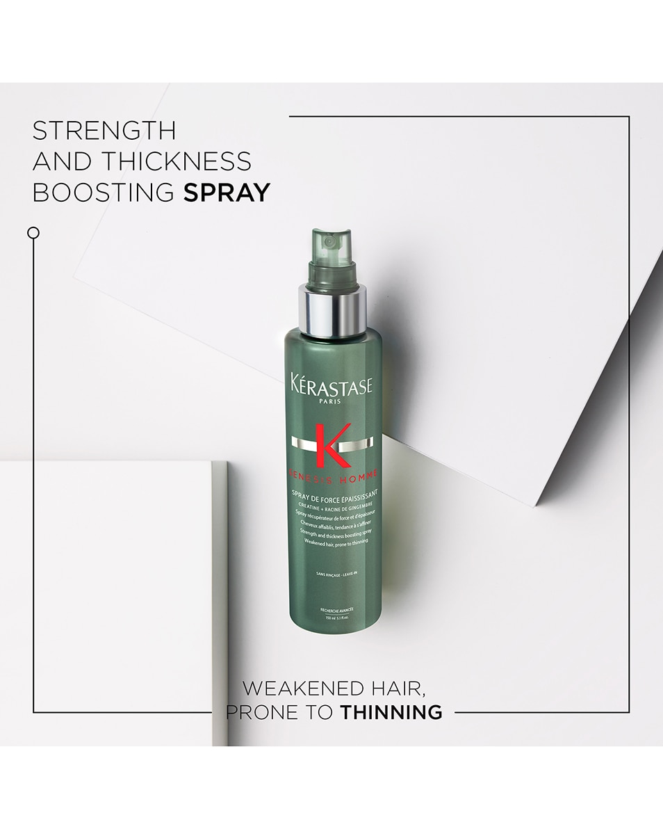 KÉRASTASE GENESIS HOMME - SPRAY DE FORCE ÉPAISSISSANT KRACHT- EN DIKTEVERSTERKENDE SPRAY VOOR VERZWAKT HAAR 150 ML 2