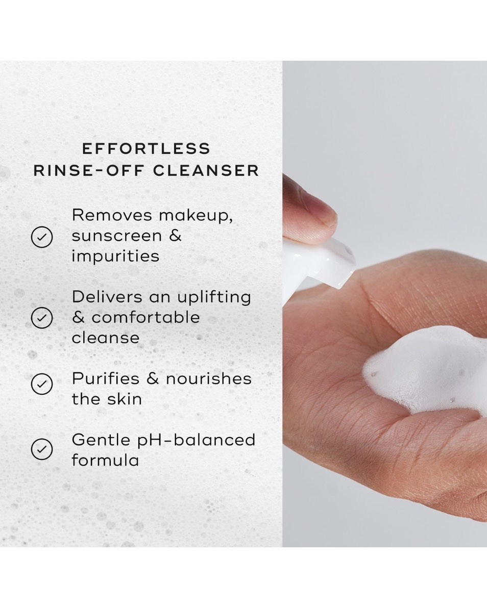 Purifying & Nourishing Effortless Rinse-Off Cleanser