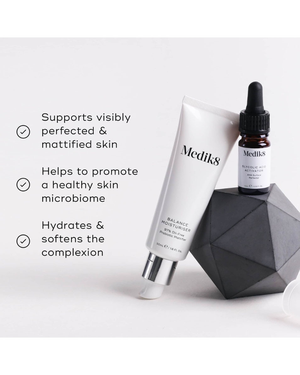 97% Oil-Free Probiotic Moisturizer & AHA Surface Perfector