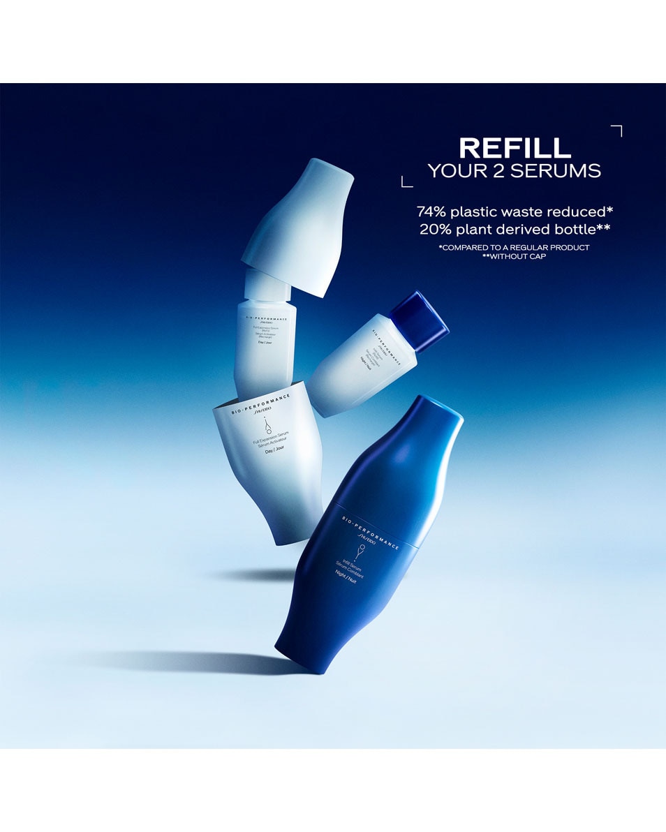 SHISEIDO BIO-PERFORMANCE SKIN FILLER SERUM REFILL 2 ST 2