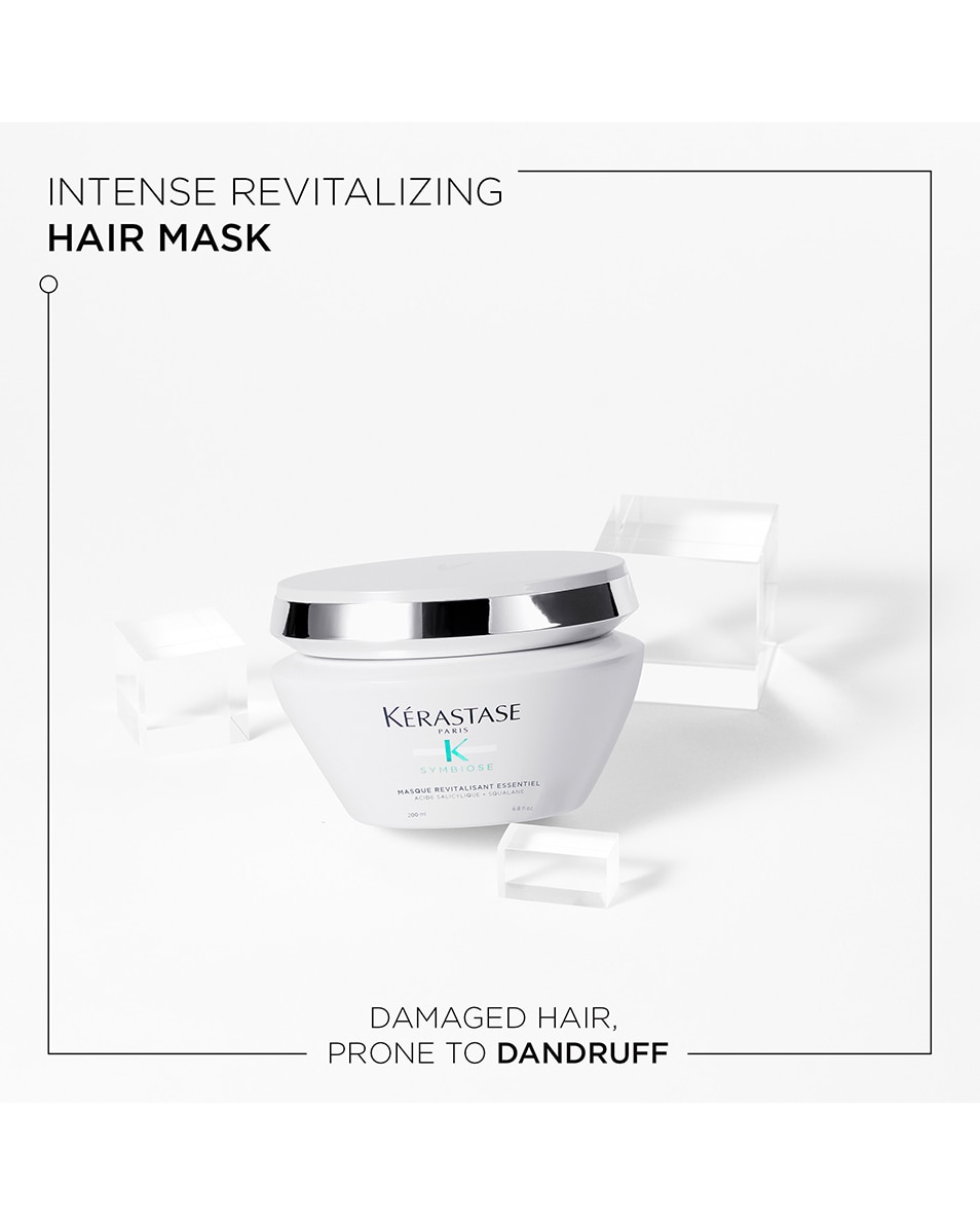 KÉRASTASE SYMBIOSE MASQUE REVITALISANT ESSENTIEL Intens revitaliserend anti-roos masker 200 ML 2