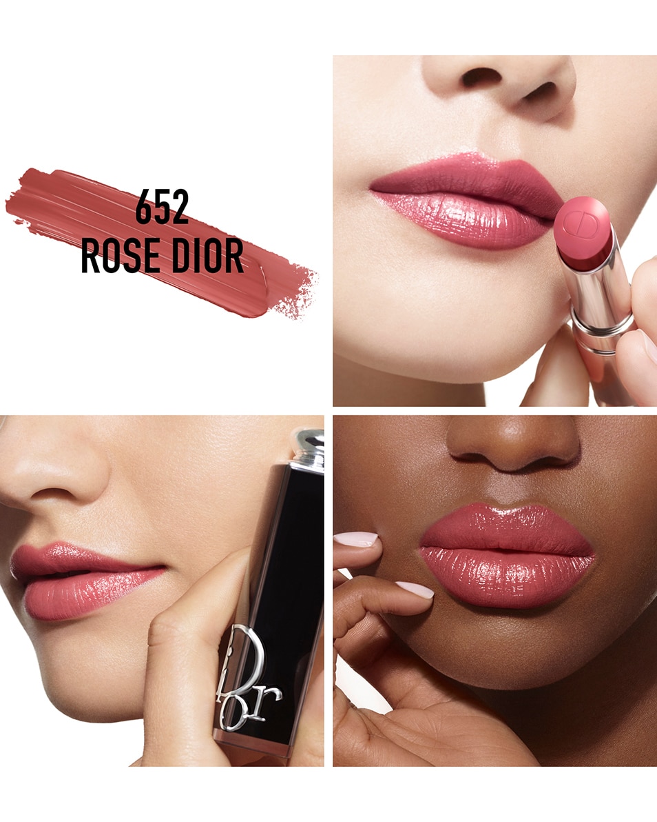 DIOR DIOR ADDICT HYDRATERENDE GLANZENDE LIPSTICK 652 Rose Dior 2