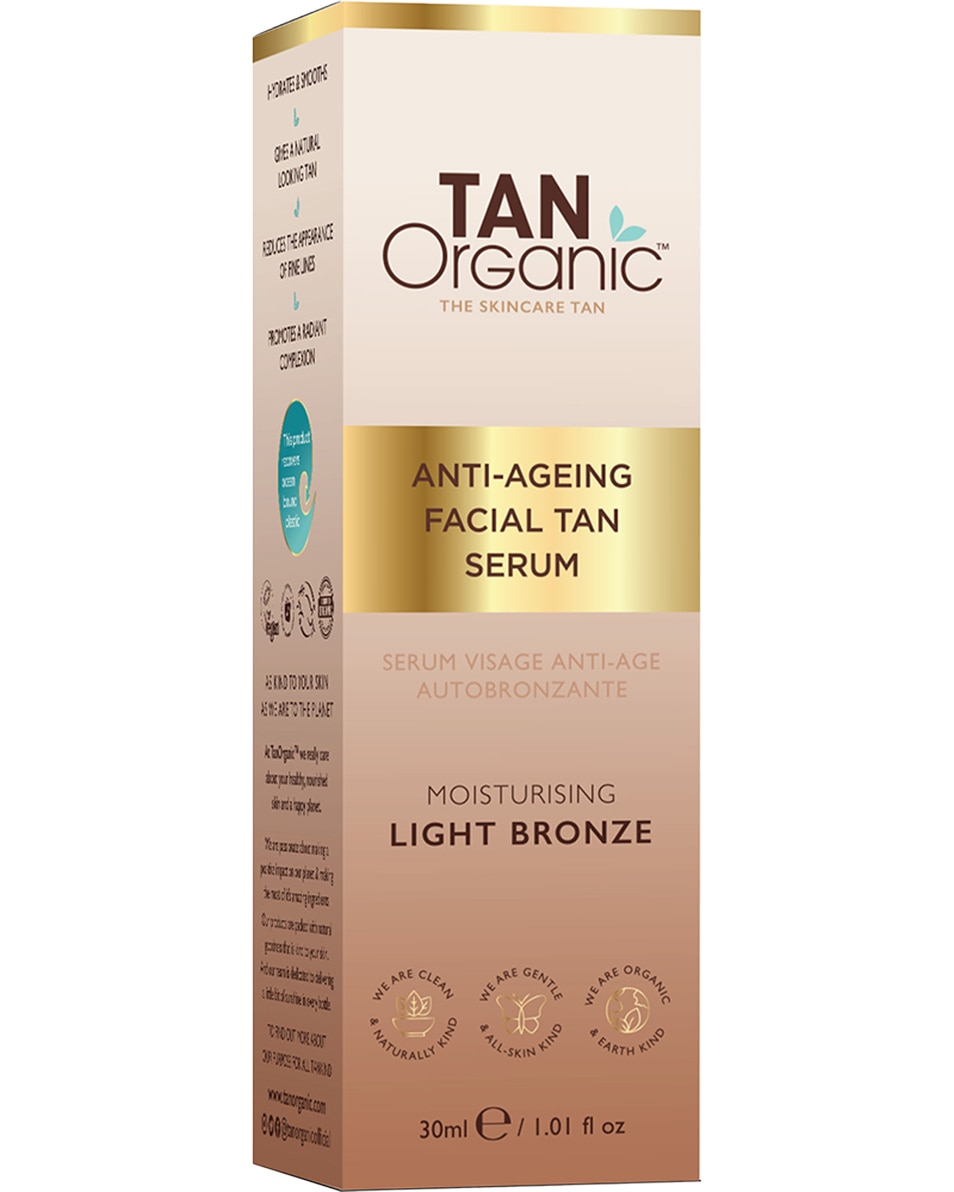 TANORGANIC TANORGANIC FACIAL SELFTAN TANORGANIC ANTI-AGING SELFTAN SERUM 30 ML 2