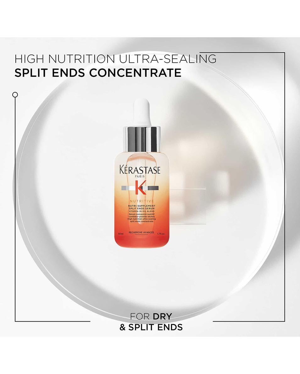 KÉRASTASE NUTRITIVE NUTRI-SUPPLEMENT SPLIT ENDS SERUM VOEDEND SEALENDE HAARSERUM VOOR DROGE GESPLETEN PUNTEN 50 ML 2