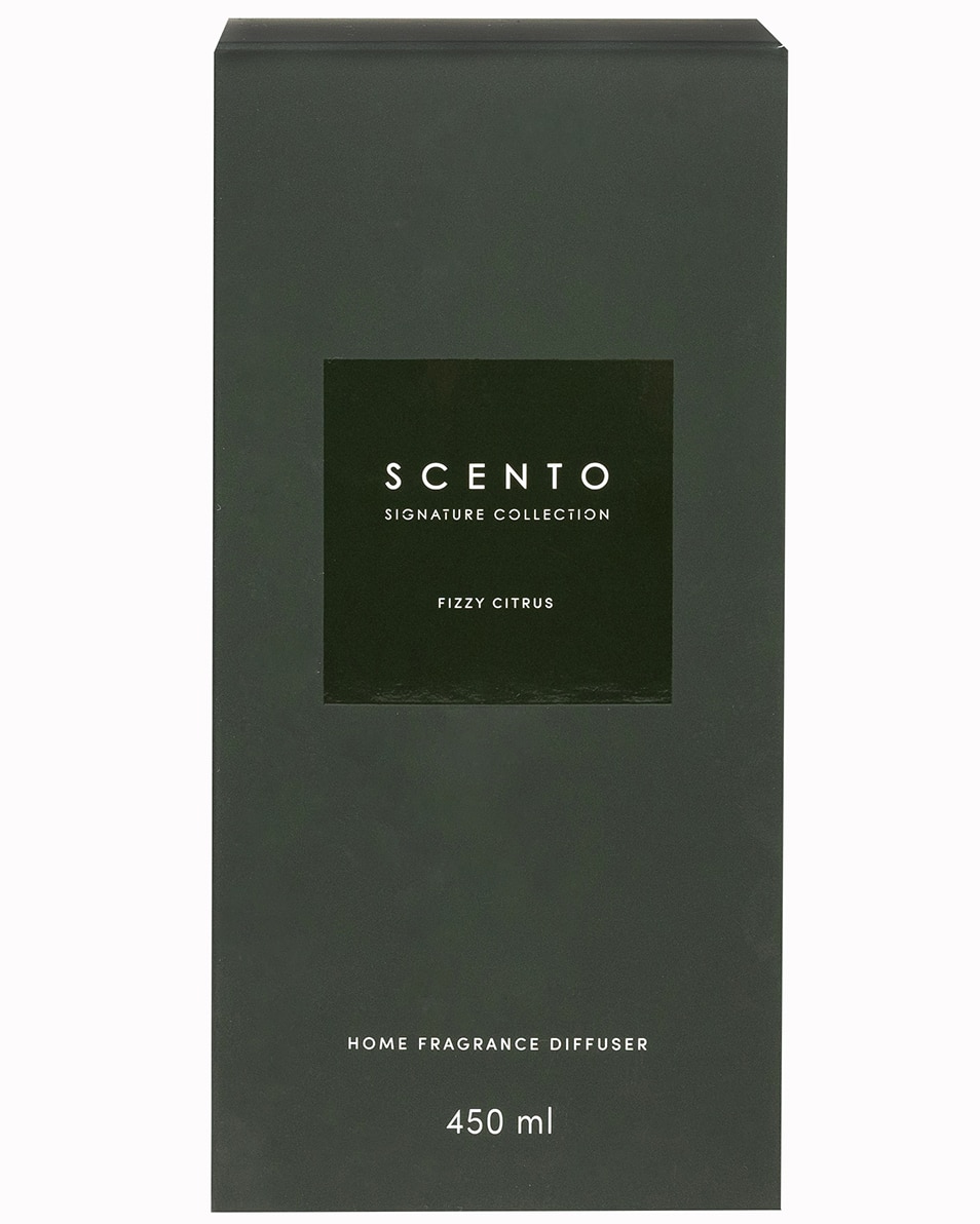 SCENTO SIGNATURE COLLECTION FIZZY CITRUS GEURVERSPREIDER 450 ML 2