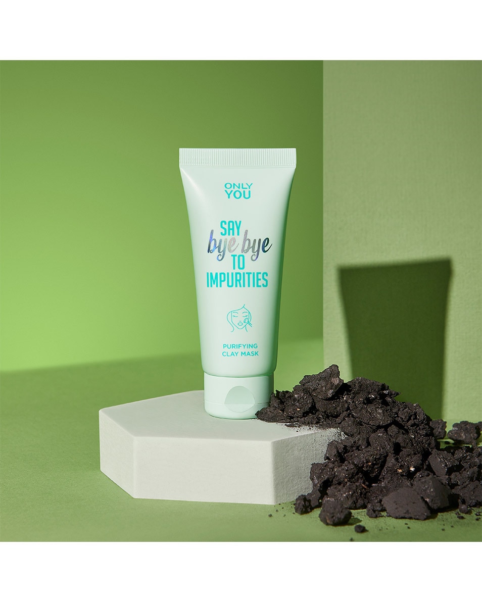 SAY BYE BYE TO IMPURITIES - PURIFIYING FACE MASK
