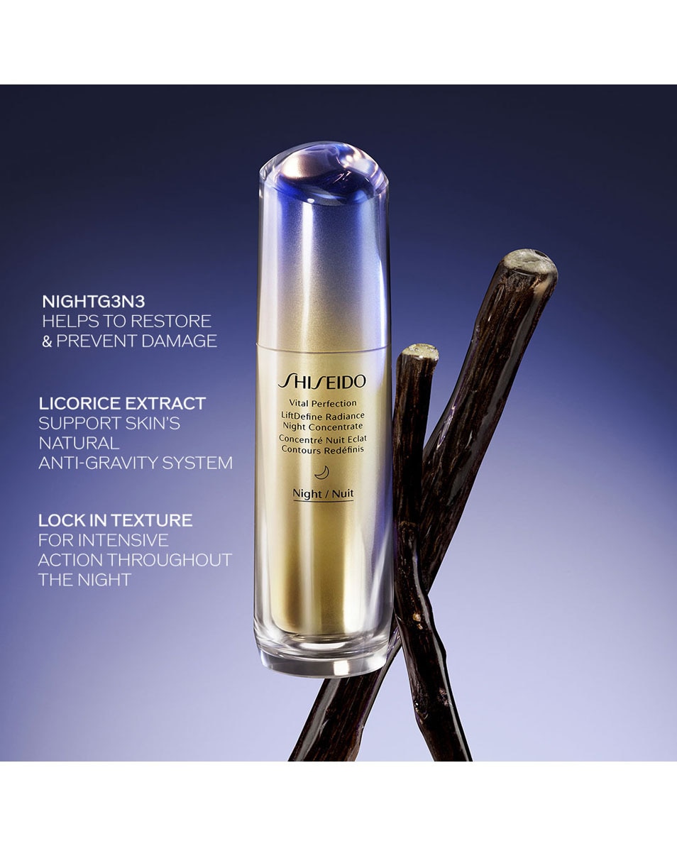 SHISEIDO VITAL PERFECTION LIFTDEFINE RADIANCE NIGHT CONCENTRATE 40 ML 2