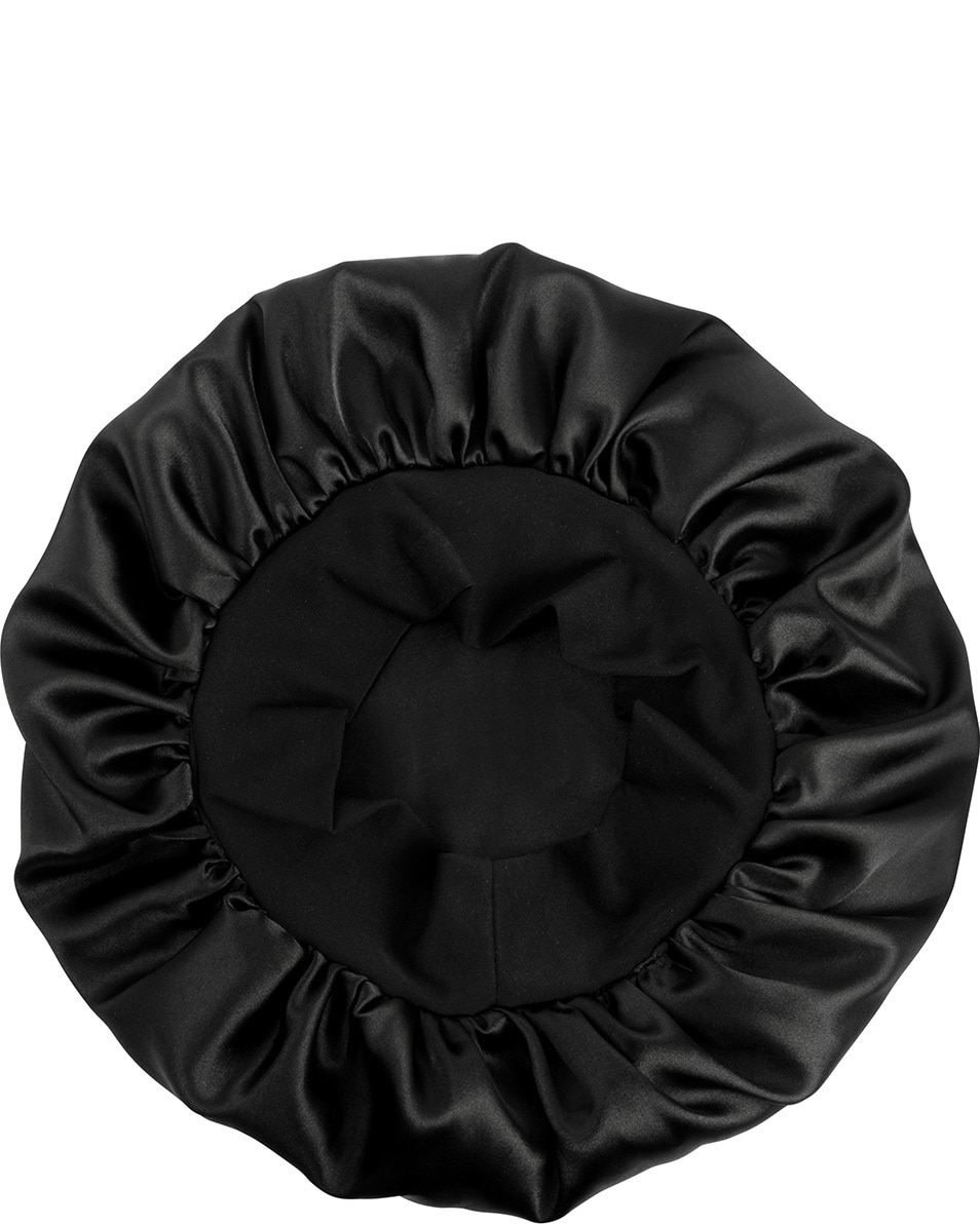 SATIN BEAUTY COLLECTION SATIN BEAUTY COLLECTION SATIJNEN BONNET Black