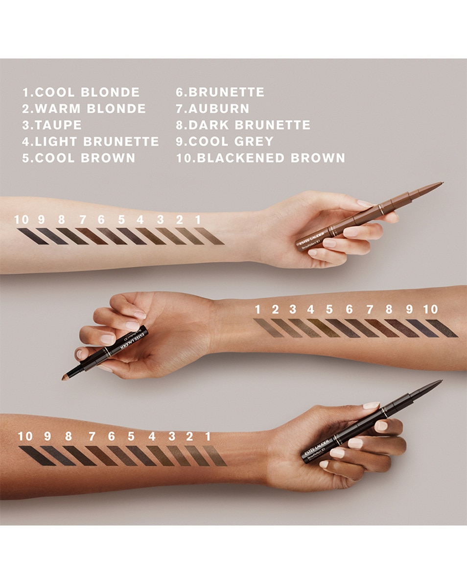 ESTÉE LAUDER Brow Perfect 3D All-in-One Styler Multi-Tasker wenkbrauwpotlood - microfijne precisie Light Brunette 2