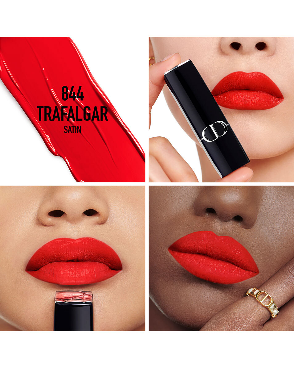 DIOR Rouge Dior Lipstick - comfort en langhoudend SATIN - 844 TRAFALGAR 2