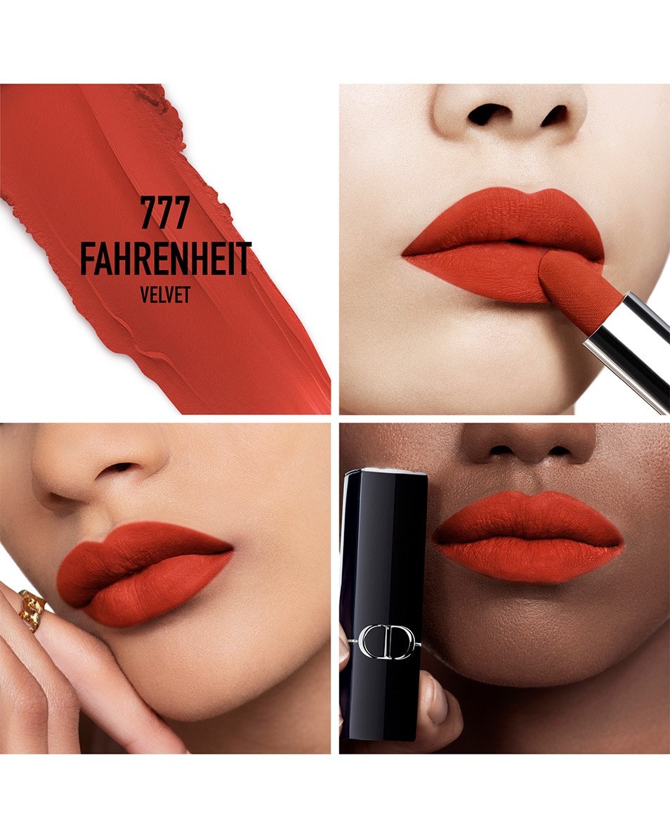 DIOR Rouge Dior Lipstick - comfort en langhoudend 777 FAHRENHEIT 2