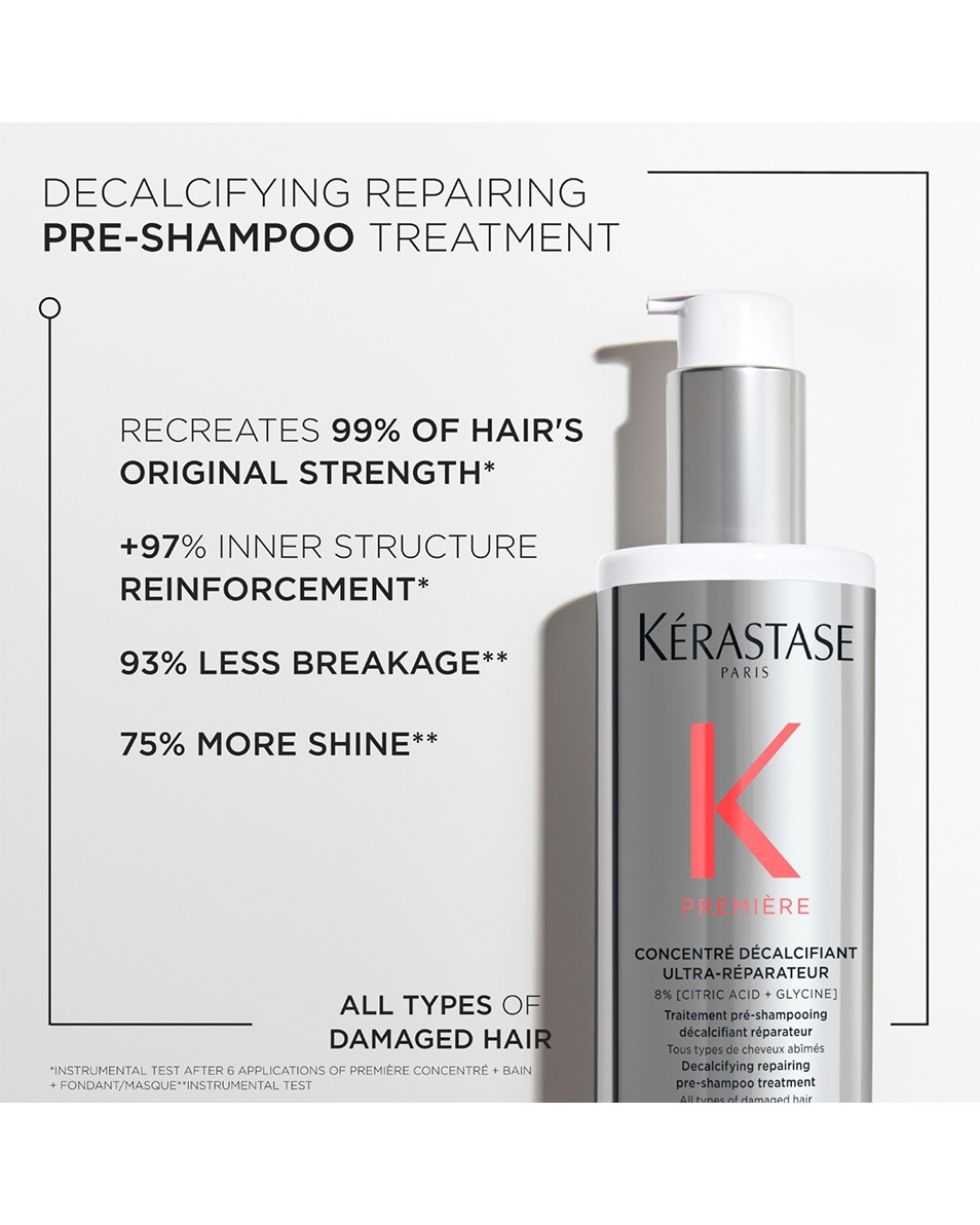 KÉRASTASE Première Concentré Décalcifiant Ultra-Réparateur Herstellende pre-shampoo concentraat voor beschadigd haar 250 ML 2