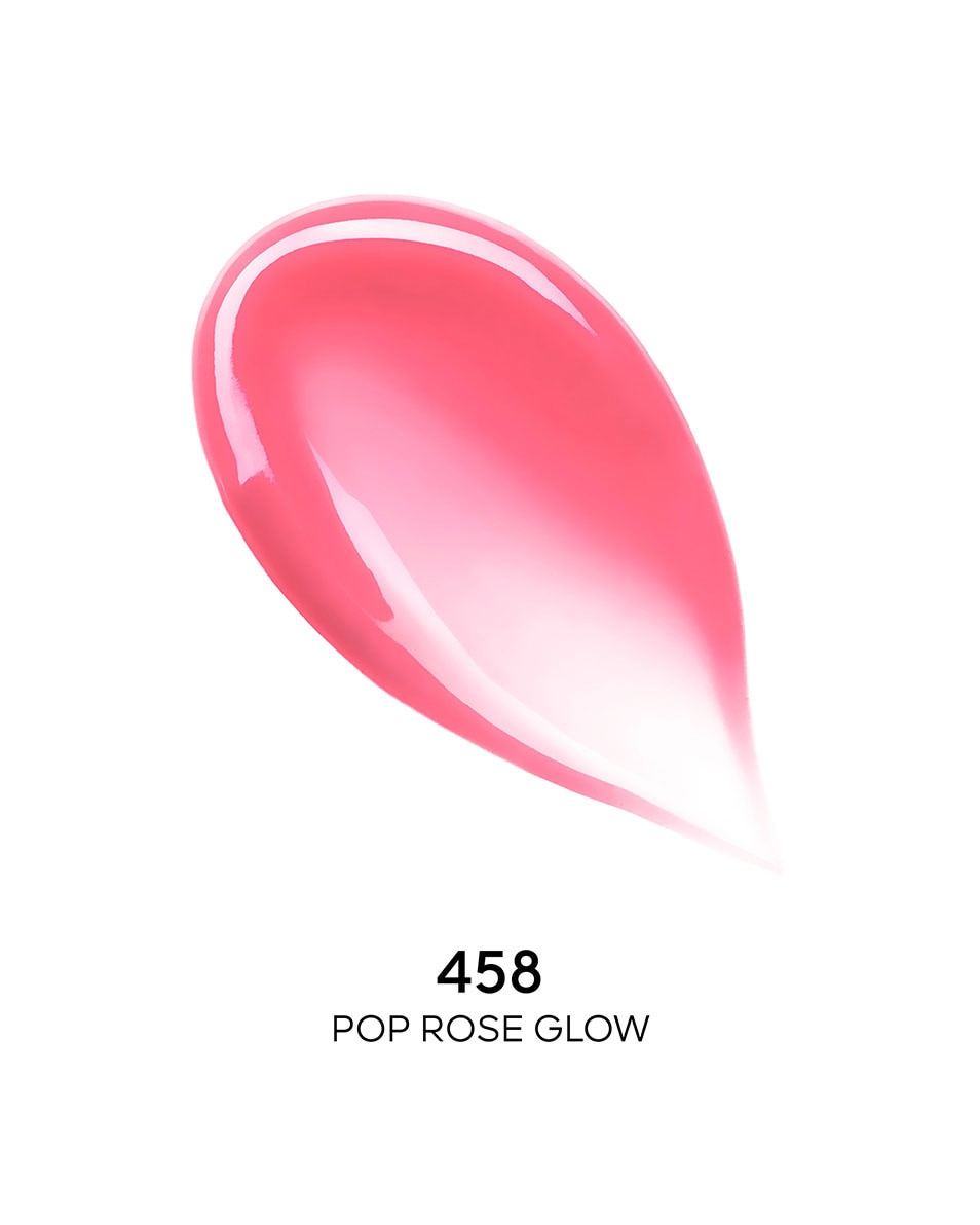 GUERLAIN KissKis Bee Glow Lips Balm 458 458 POP ROSE GLOW