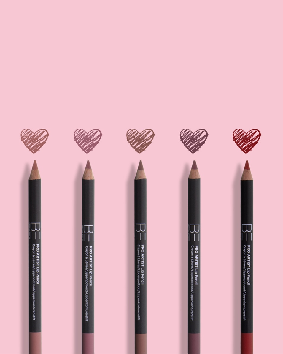 BE Creative Make Up PRO ARTIST LIP PENCIL Lippotlood 001 IN THE NUDE 2