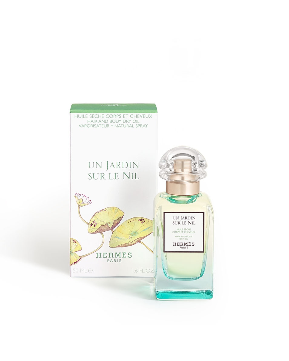 HERMÈS Le Bain Un Jardin sur le Nil, droge olie lichaam en haar 50 ML 2