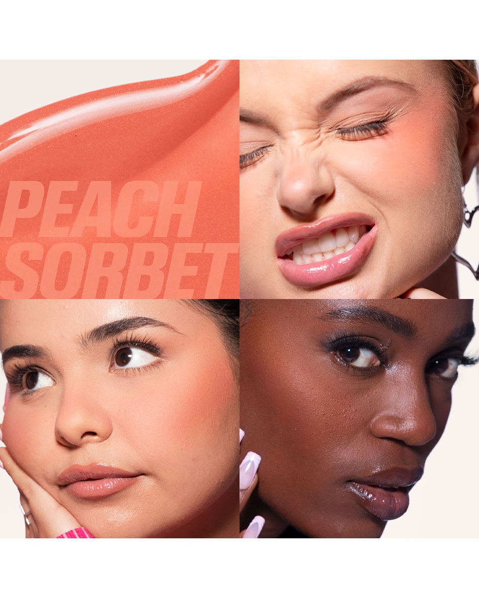 HUDA BEAUTY BLUSH FILTER LIQUID BLUSH PEACH SORBET 2