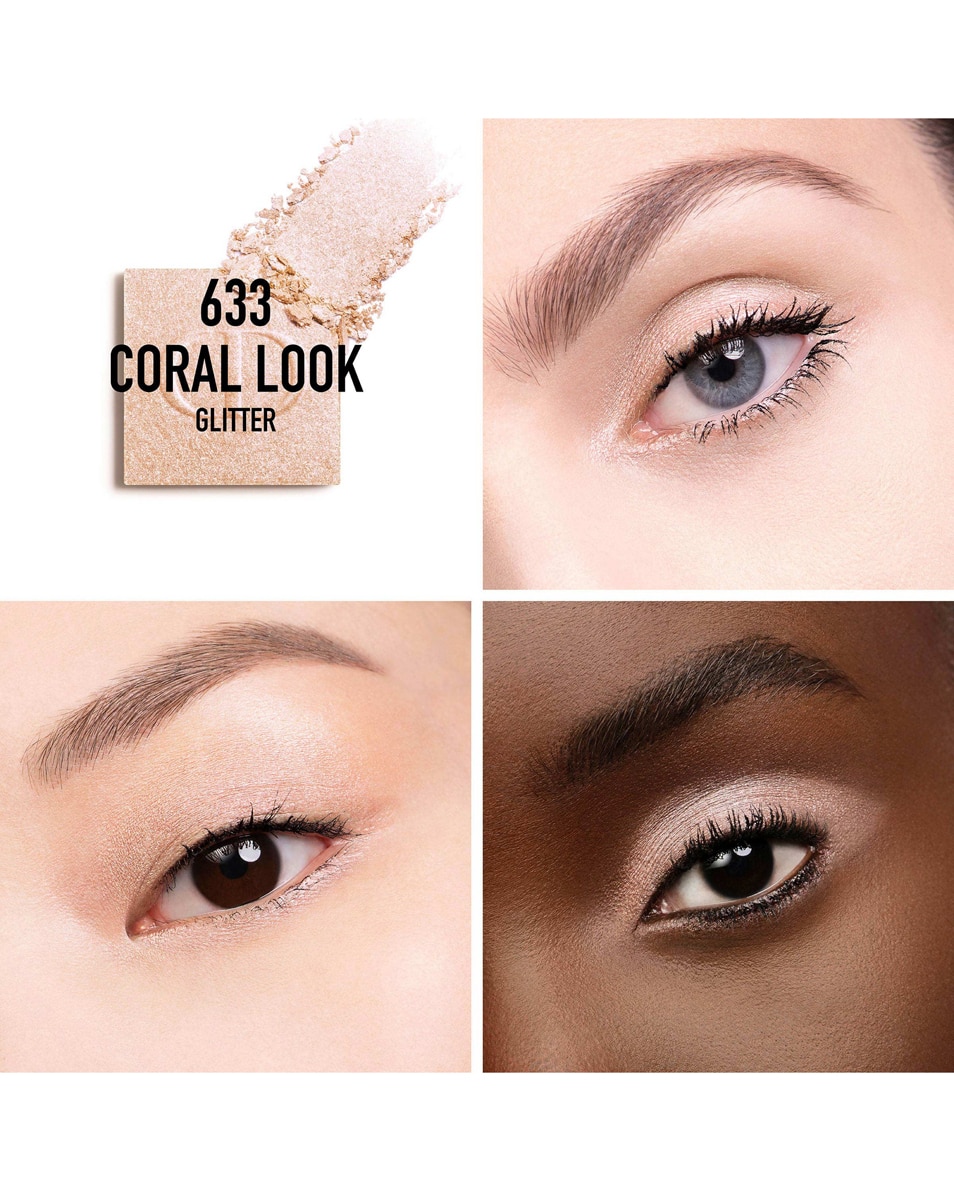 DIOR DIORSHOW MONO COULEUR Oogschaduw hoog gekleurd en langhoudend 633 Coral Look 2