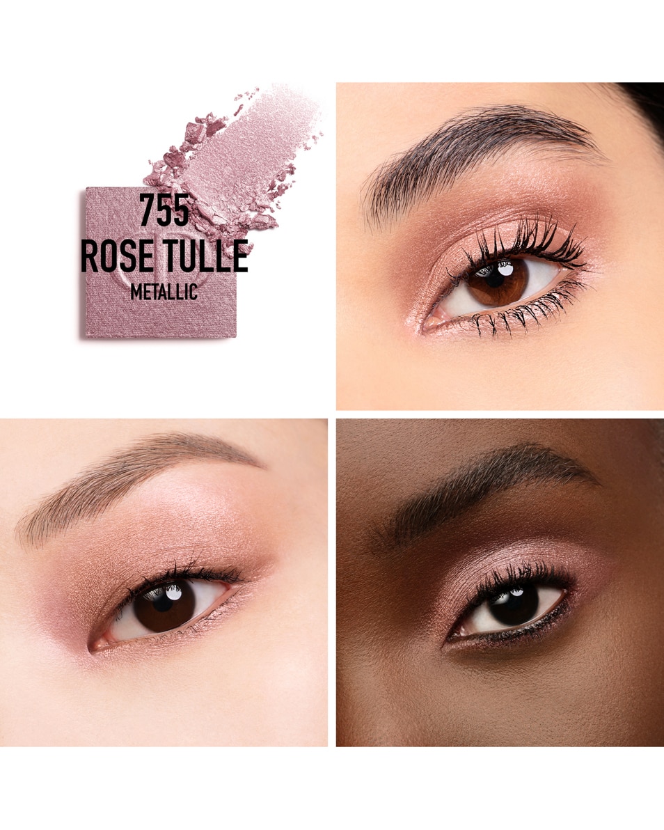 DIOR DIORSHOW MONO COULEUR Oogschaduw hoog gekleurd en langhoudend 755 Rose Tulle 2