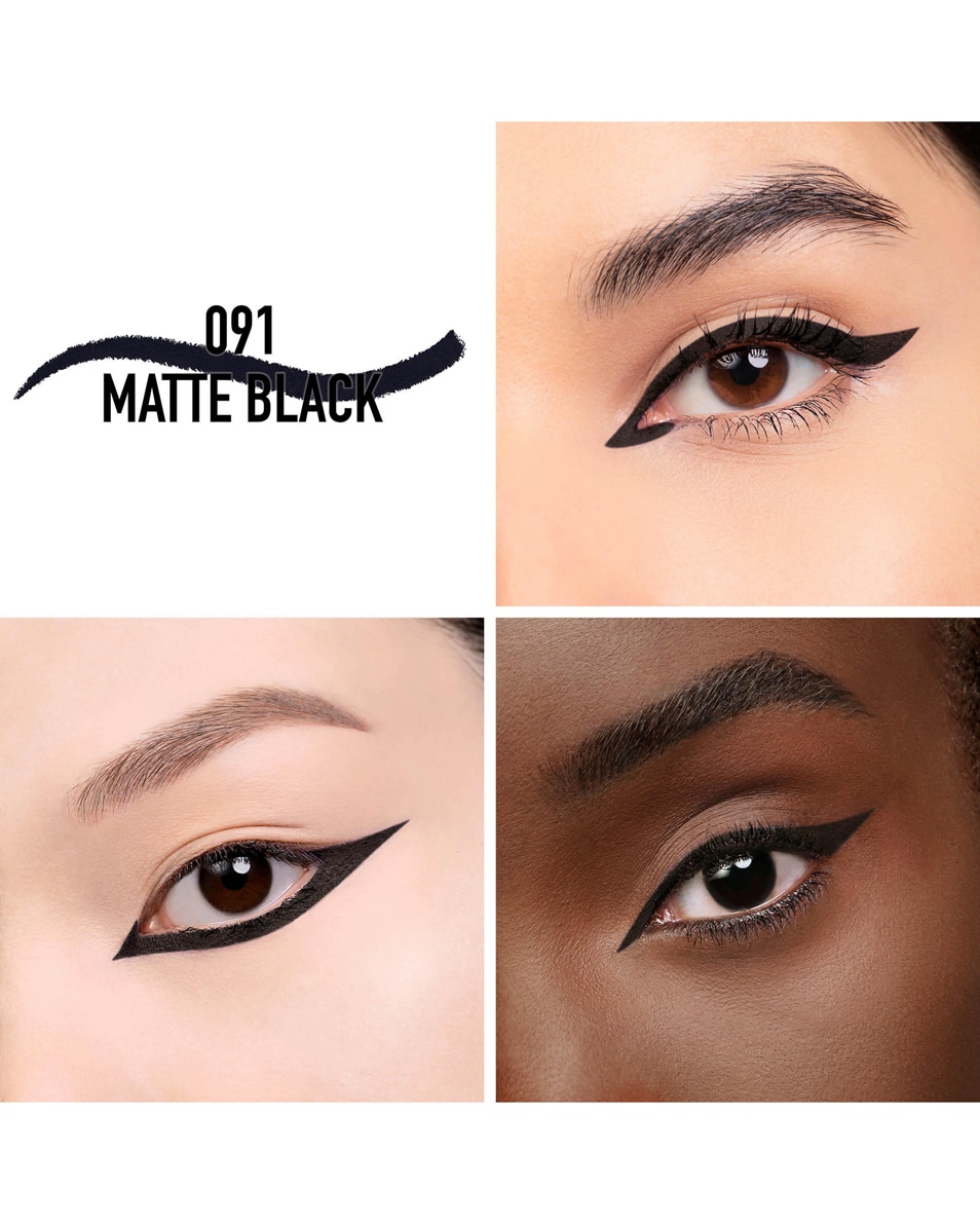 DIOR DIORSHOW STYLO Waterproof eyeliner - houdt 24u - intense kleur 091 Matte Black 2