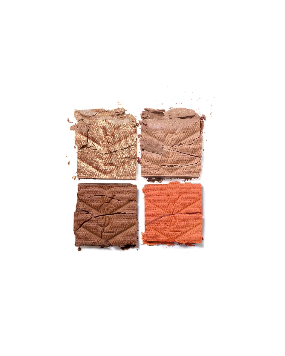 YVES SAINT LAURENT Couture Mini Clutch Oogschaduwpalet Over Orange 2