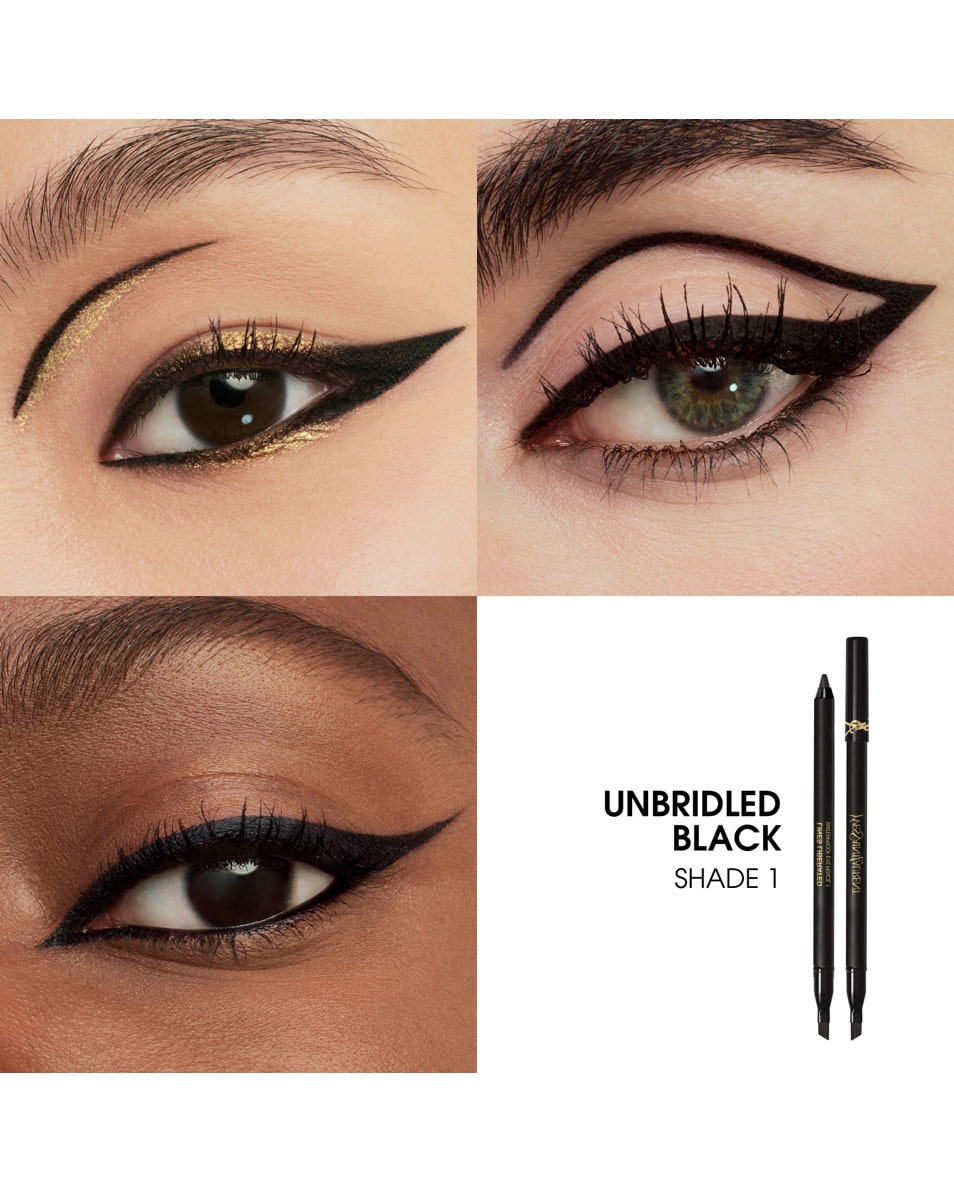 YVES SAINT LAURENT Lines Liberated Eyeliner 01 black