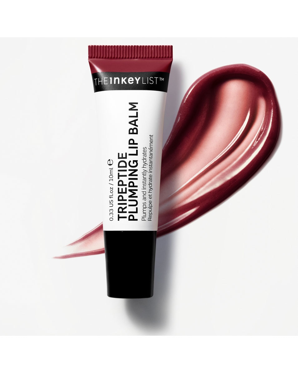 The Inkey List Tripeptide Lip Balm Range Tripeptide balsem voor vollere lippen Mulberry