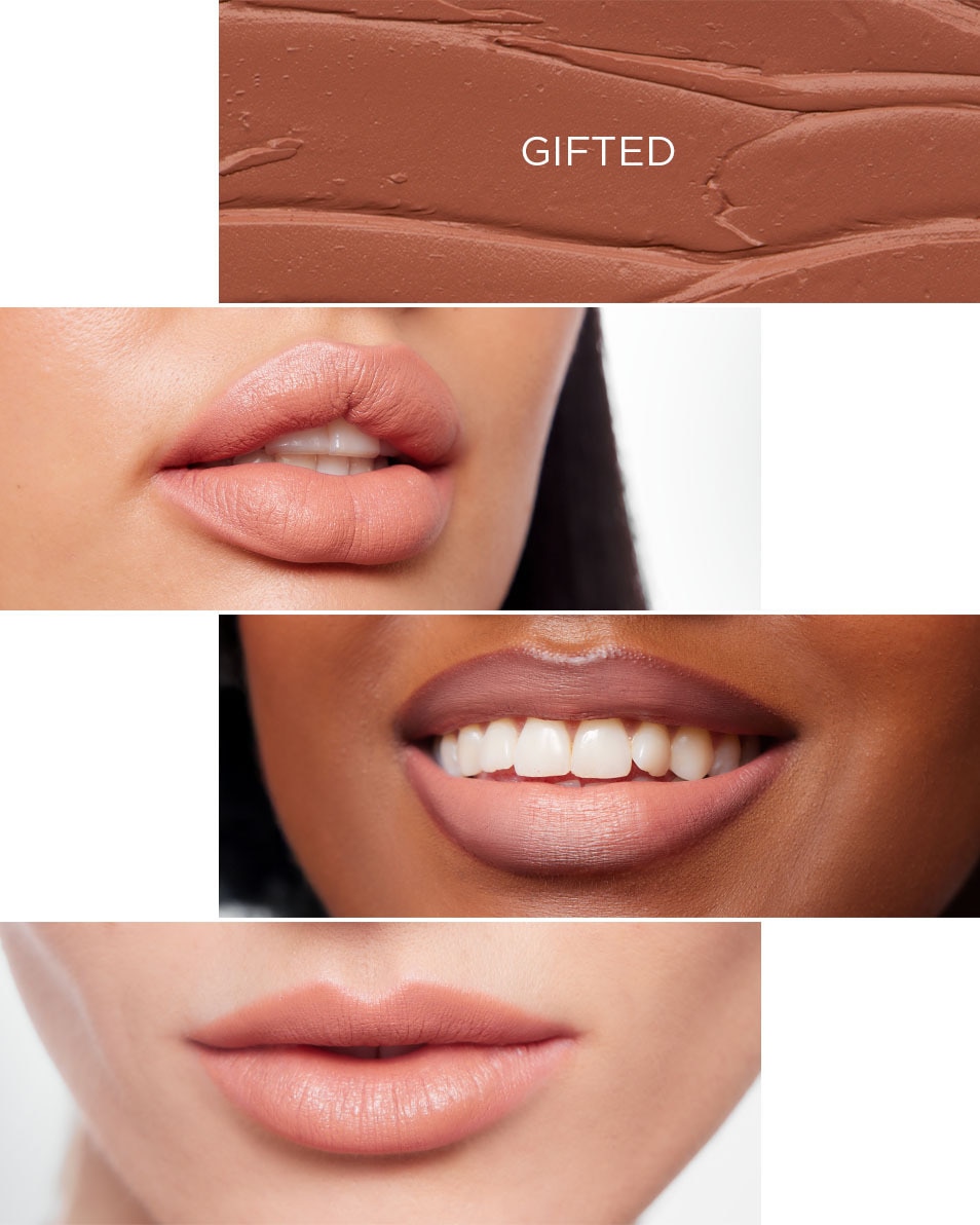 BE Creative Make Up Color Blend Hydraterende en langhoudende satin lipstick N004 GIFTED 2