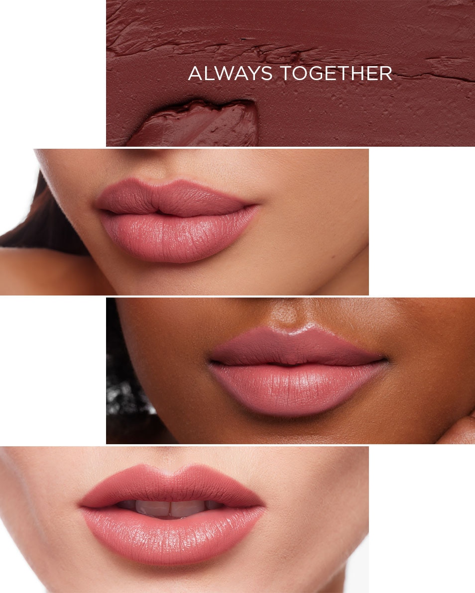 BE Creative Make Up Color Blend Hydraterende en langhoudende satin lipstick N008 ALWAYS TOGETHER 2