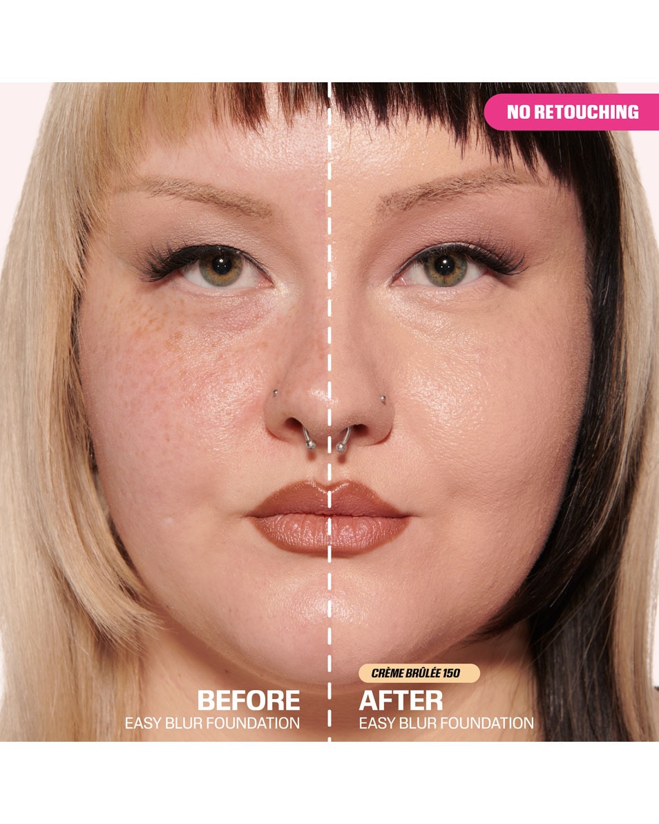 HUDA BEAUTY EASY BLUR NATURAL AIRBRUSH FOUNDATION 150 WARM - Cr me Brul e 2