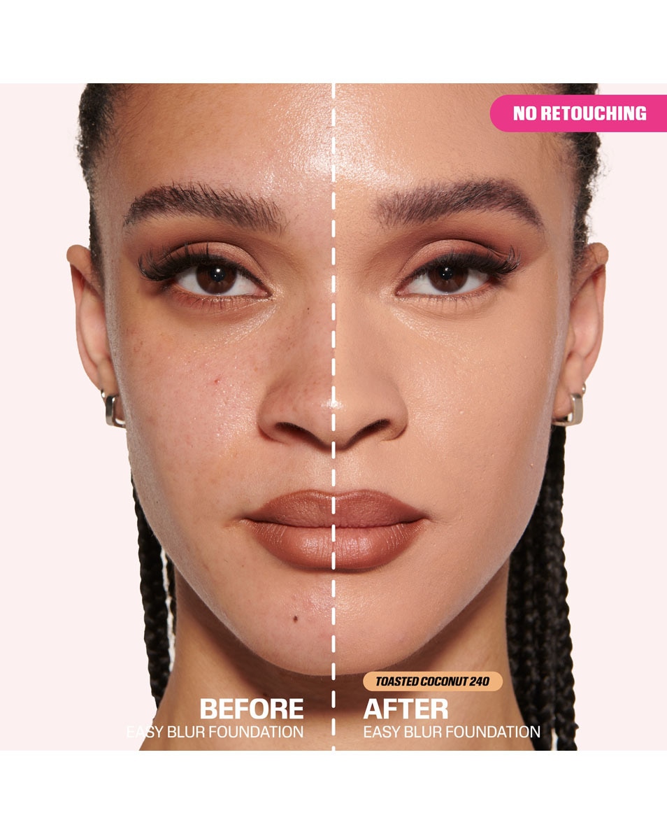 HUDA BEAUTY EASY BLUR NATURAL AIRBRUSH FOUNDATION 240 WARM - Toasted Coconut 2