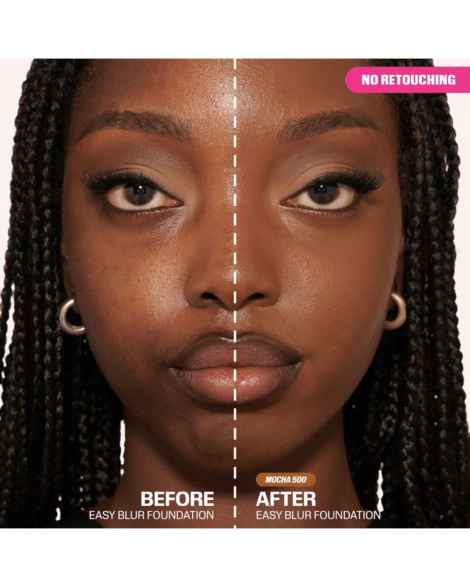 HUDA BEAUTY EASY BLUR NATURAL AIRBRUSH FOUNDATION 500 NEUTRAL - Mocha 2