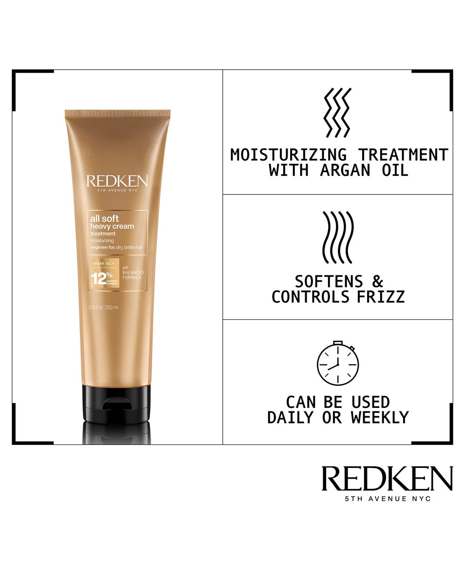 Heavy cream haarmasker - hydrateert & verzacht droog haar