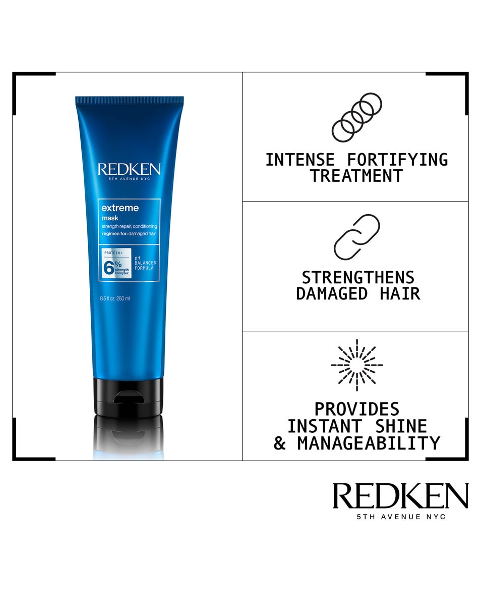REDKEN Extreme Mask - voor herstel van kracht en verzorging 250 ML 2