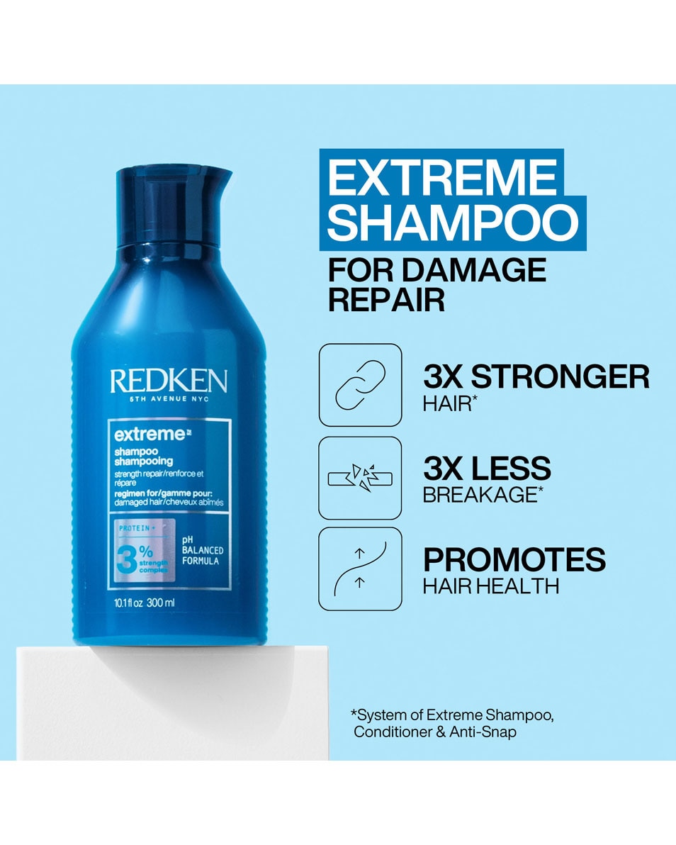 REDKEN Extreme Shampoo - voor beschadigd haar 300 ML 2