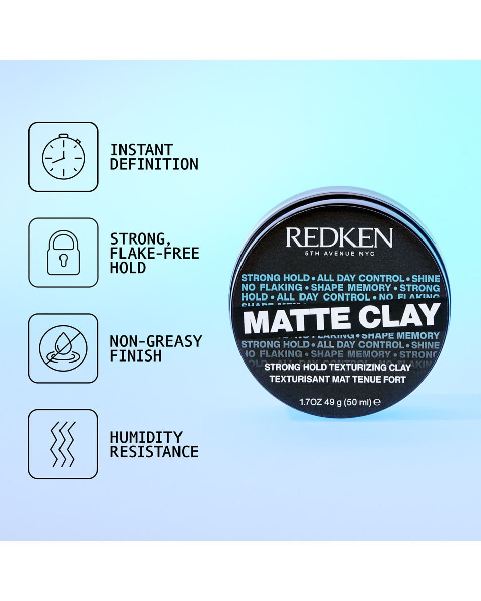 Matte clay