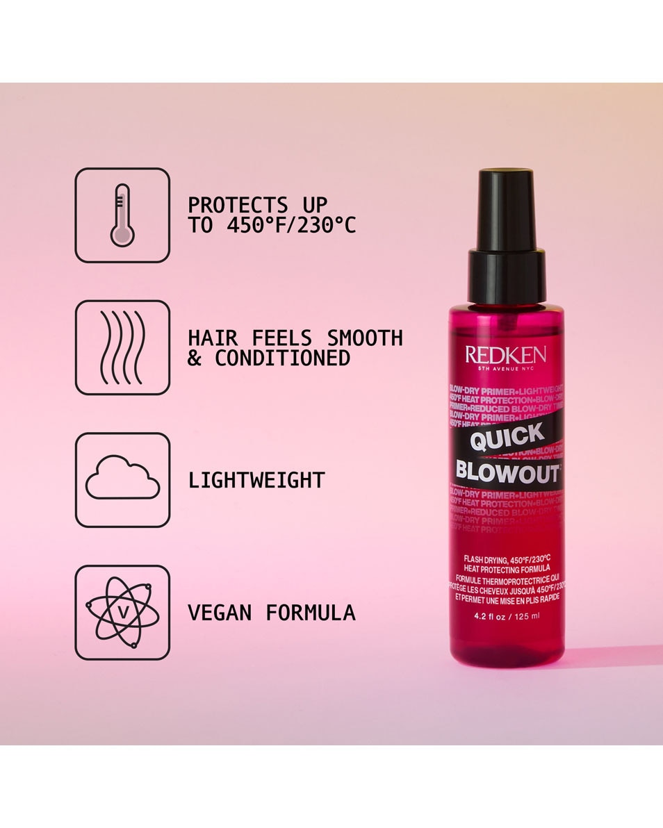 REDKEN Styling Quick blowout spray hittebeschermende spray 125 ML 2