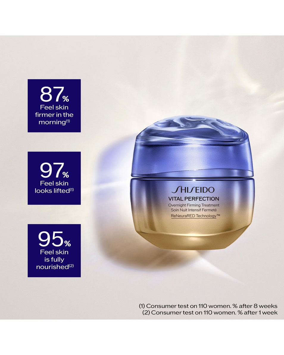 SHISEIDO Vital Perfection Overnight Firming Treatment Refill 50 ML 2
