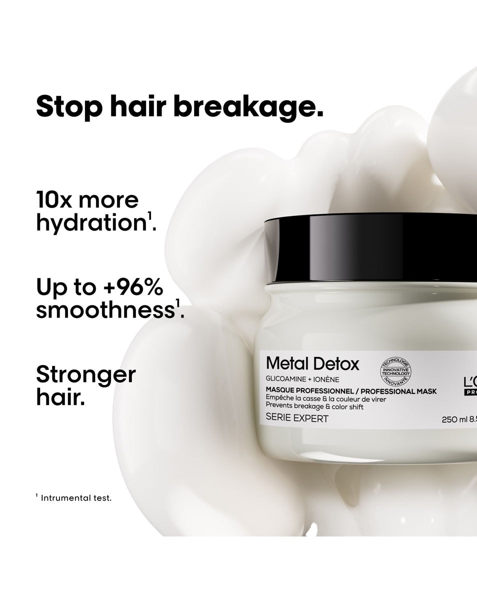 Masker voor beschadigd en breekbaar haar