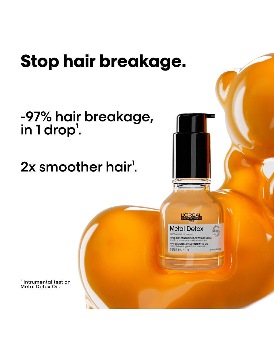 Olie voor beschadigd en breekbaar haar