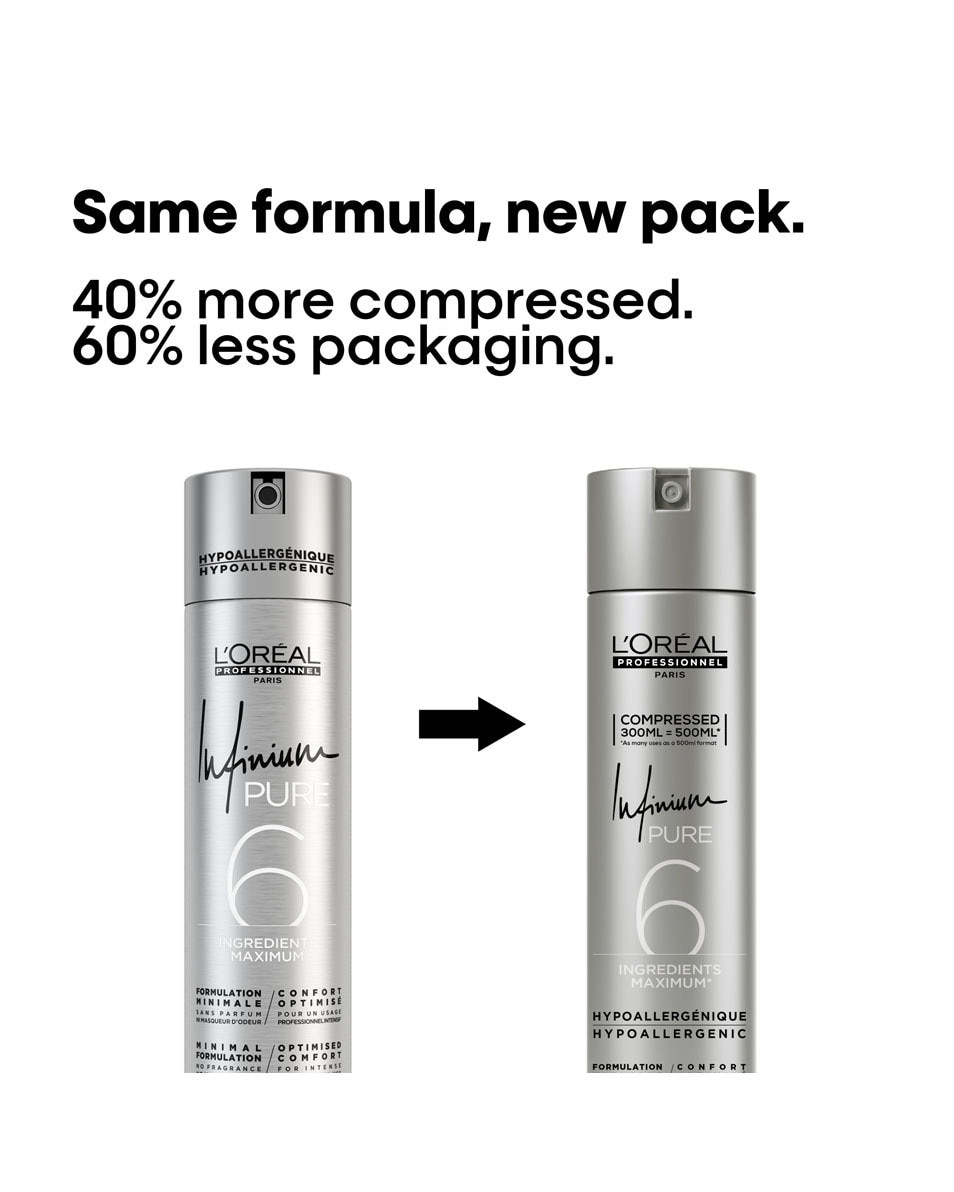 Hypoallergene haarspray met een sterke hold